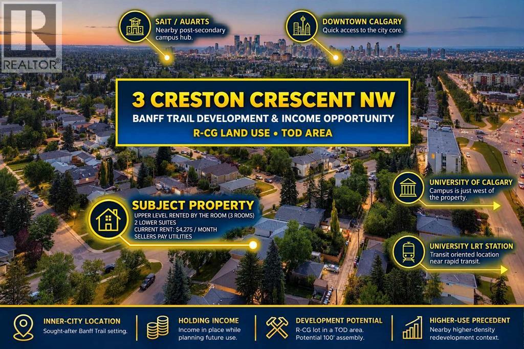 3 Creston Crescent Nw, Calgary, Alberta  T2M 4J9 - Photo 2 - A2342846