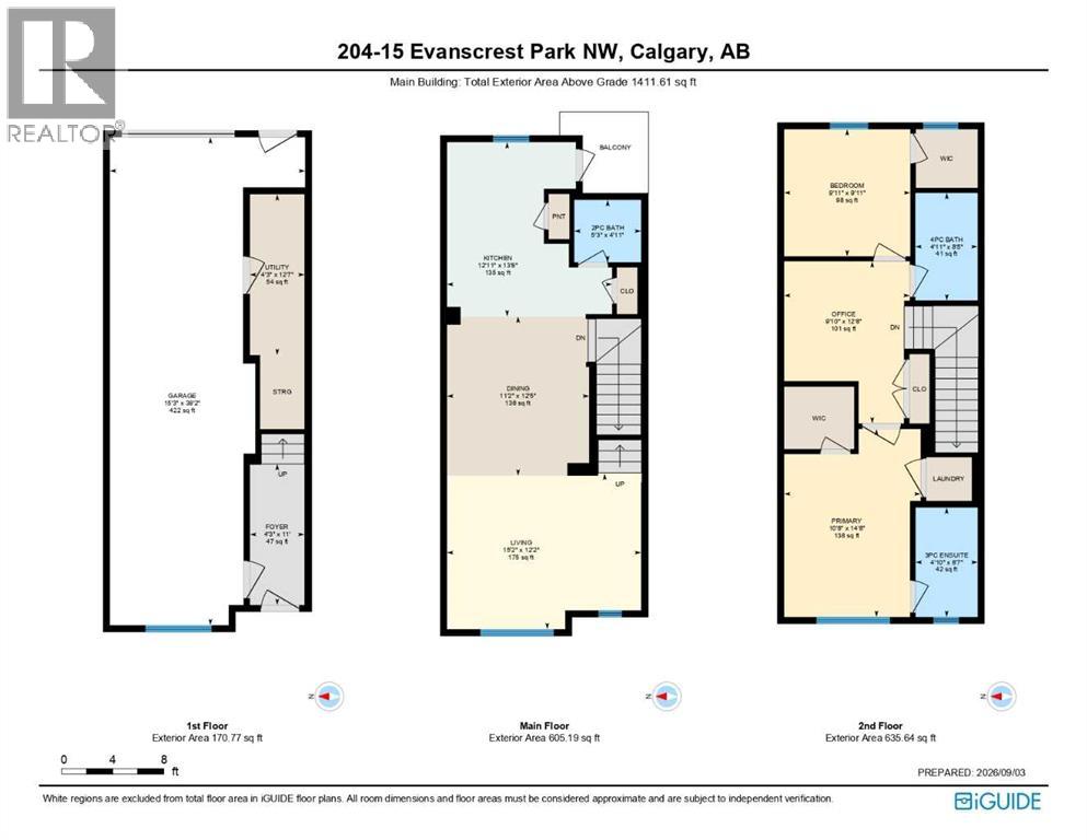 204, 15 Evanscrest Park Nw, Calgary, Alberta  T3R 1V5 - Photo 39 - A2341805