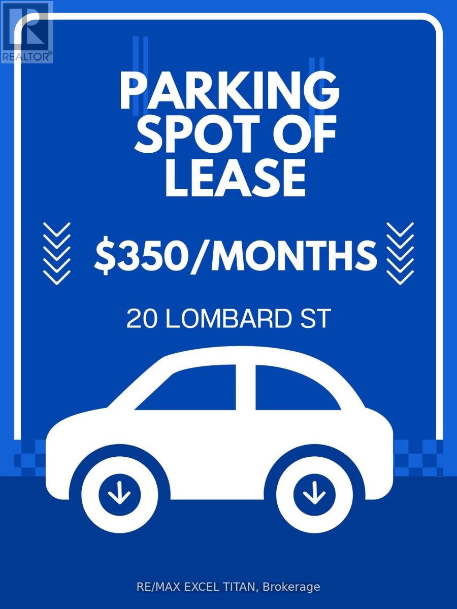 PARKING - 20 LOMBARD STREET, Toronto, Ontario