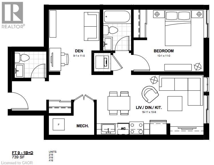 253 Albert Street Unit# 216, Waterloo, Ontario  N2L 0G3 - Photo 18 - 40862016