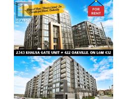 422 - 2343 KHALSA GATE, Oakville, Ontario