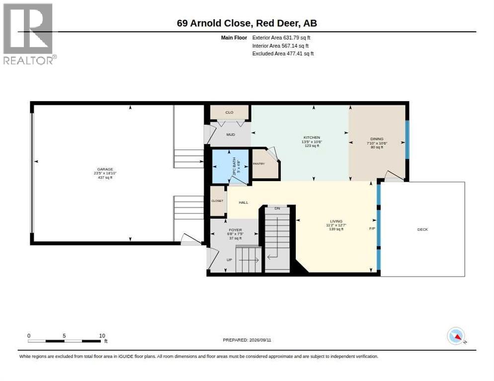 69 Arnold Close, Red Deer, Alberta  T4R 3G3 - Photo 39 - A2344748