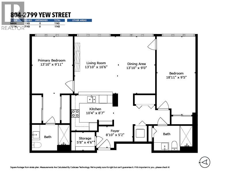 804 2799 Yew Street, Vancouver, British Columbia  V6K 4W2 - Photo 40 - R3080690