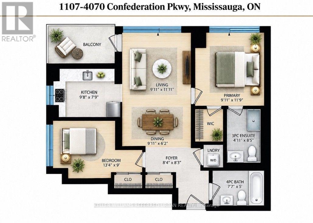 1107 - 4070 Confederation Parkway, Mississauga, Ontario  L5B 0E9 - Photo 23 - W13776730