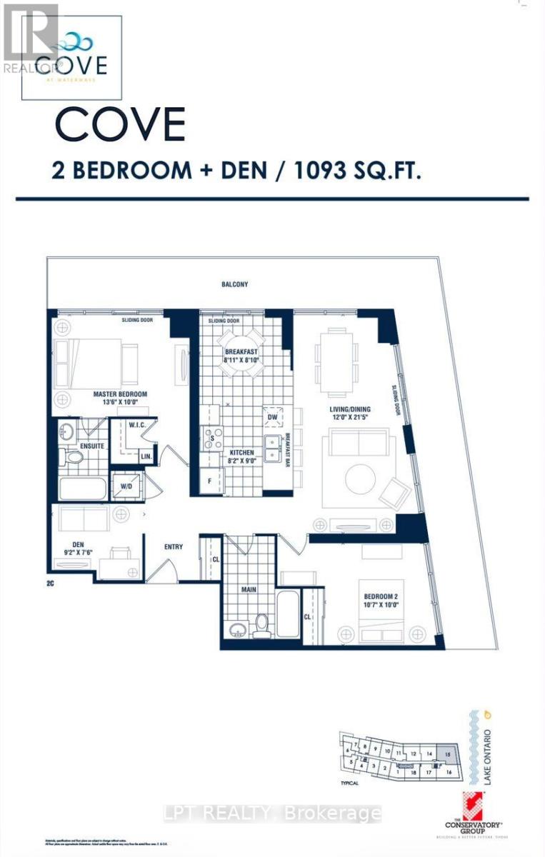 1015 - 390 ANNIE CRAIG DRIVE SE, Toronto, Ontario