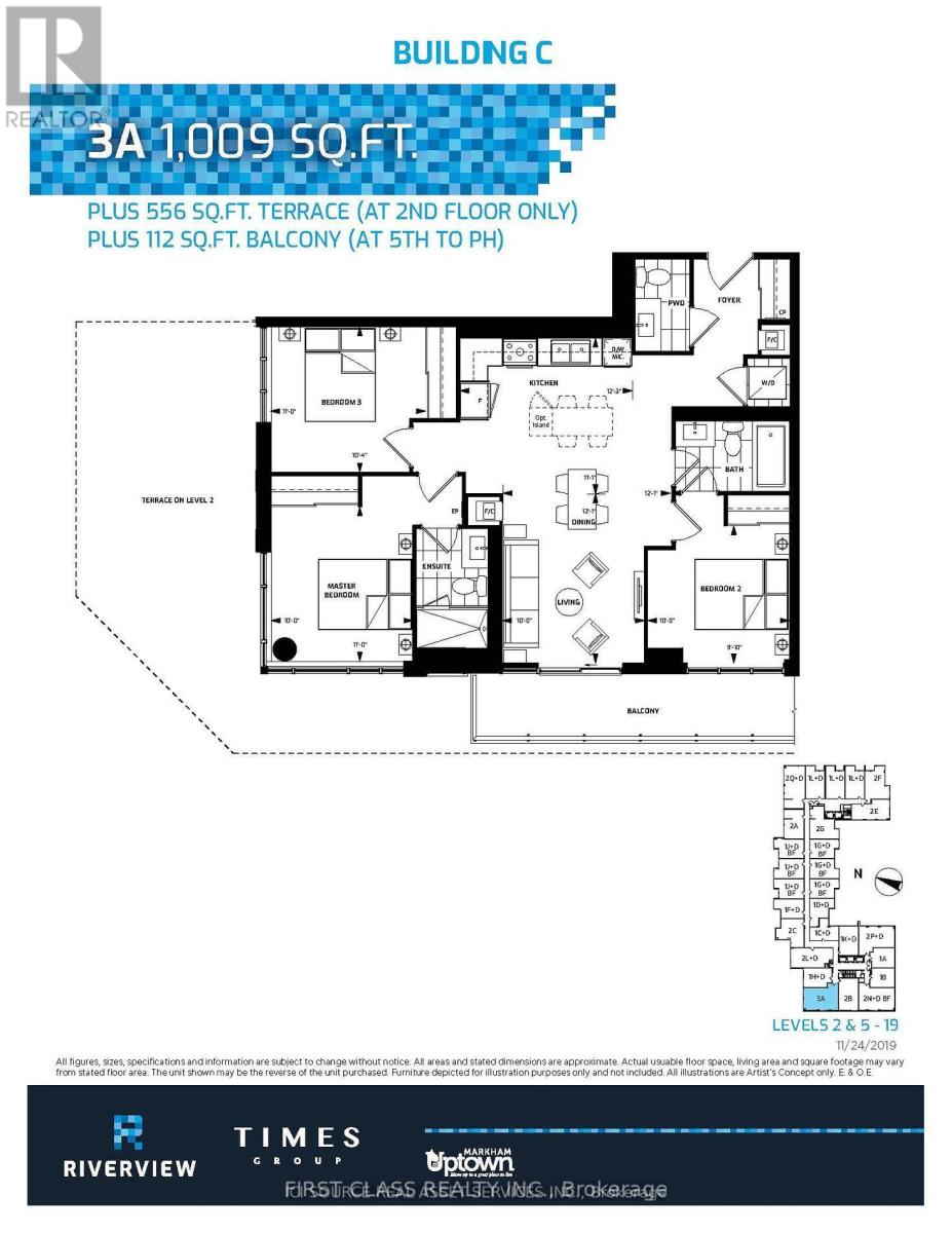 707 - 38 Water Walk Drive, Markham, Ontario  L3R 6M8 - Photo 2 - N13777292