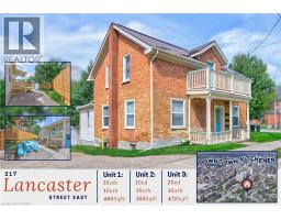 217 LANCASTER Street E, kitchener, Ontario