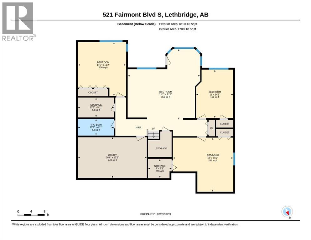 521 Fairmont Boulevard S, Lethbridge, Alberta  T1K 7G3 - Photo 49 - A2342507