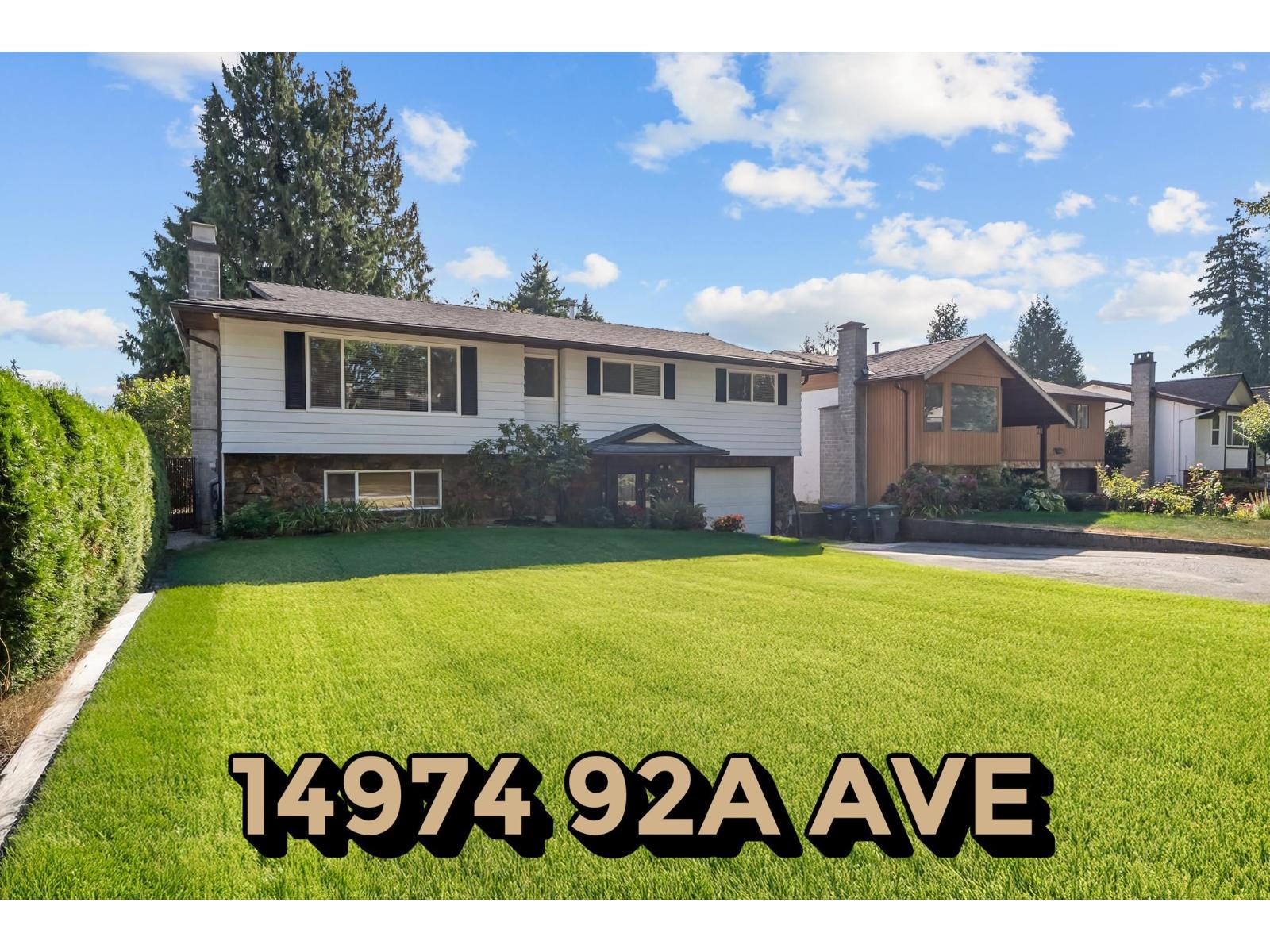 14974 92A AVENUE, surrey, British Columbia