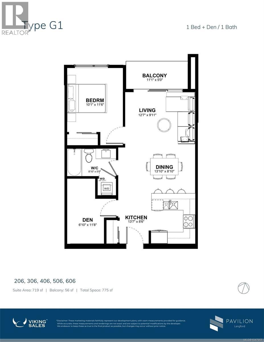 206 777 Station Ave, Langford, British Columbia  V9B 7K5 - Photo 9 - 1047907