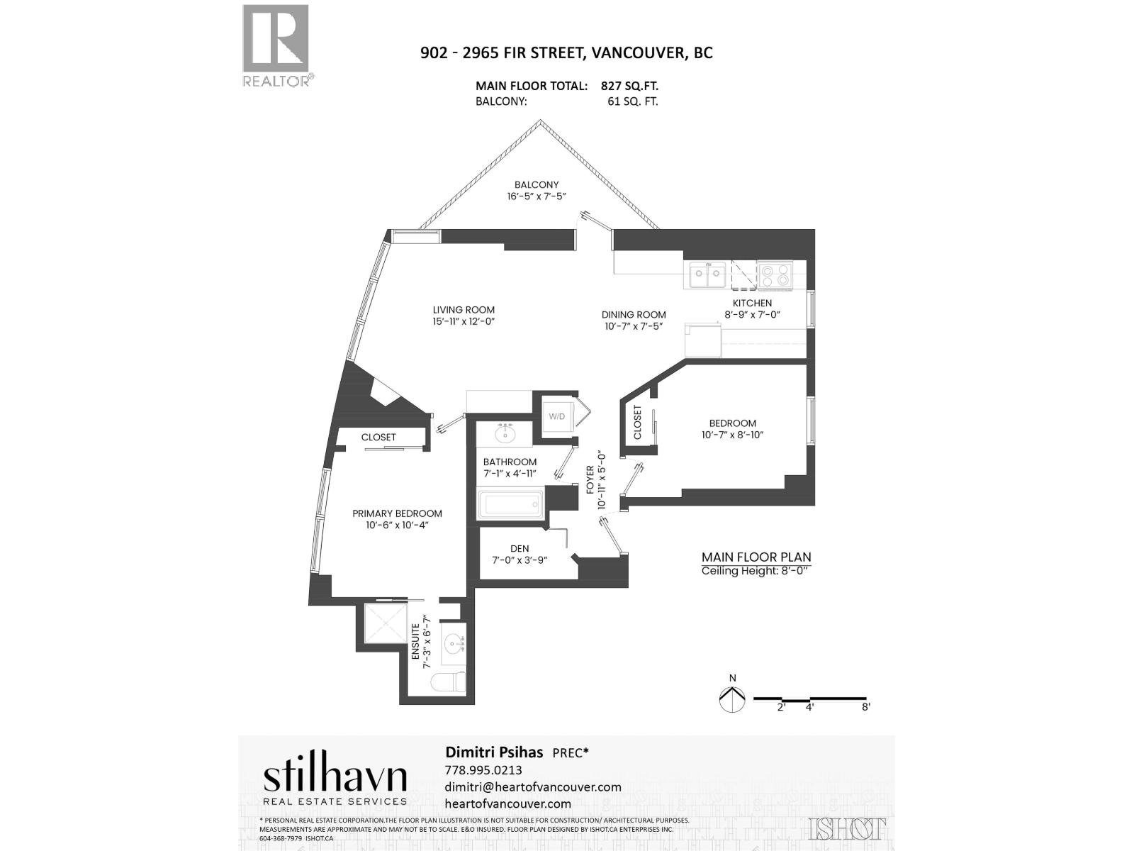 902 2965 Fir Street, Vancouver, British Columbia  V6J 5M9 - Photo 22 - R3164851