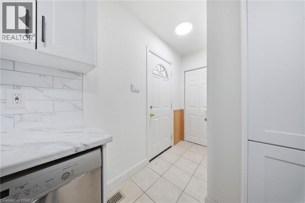 Separate entrance to basement