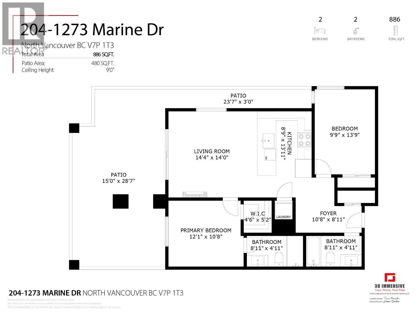 204 1273 Marine Drive, North Vancouver, British Columbia  V7P 1T3 - Photo 28 - R3164882