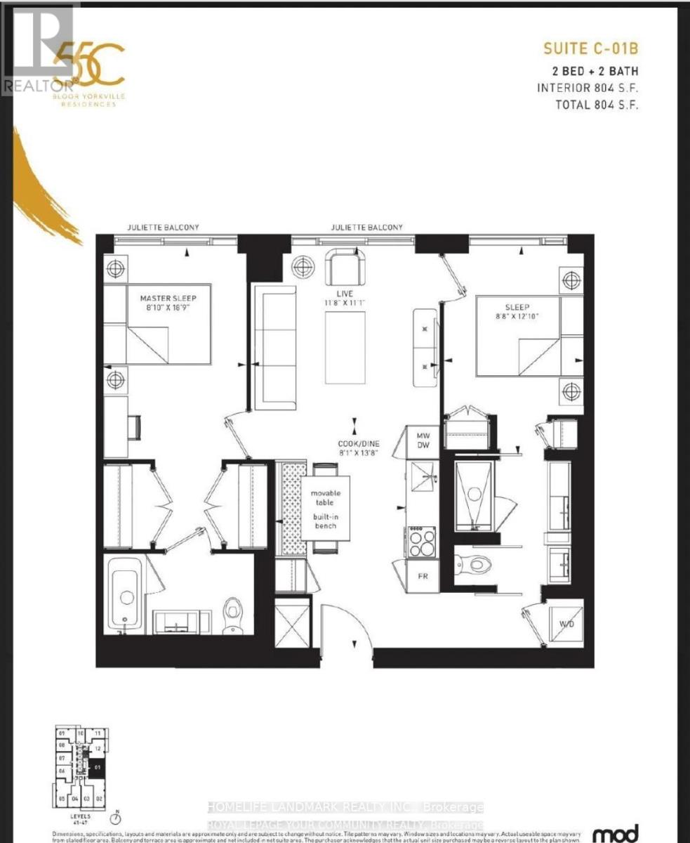 4801 - 55 Charles Street, Toronto, Ontario  M4Y 0J1 - Photo 24 - C13781608