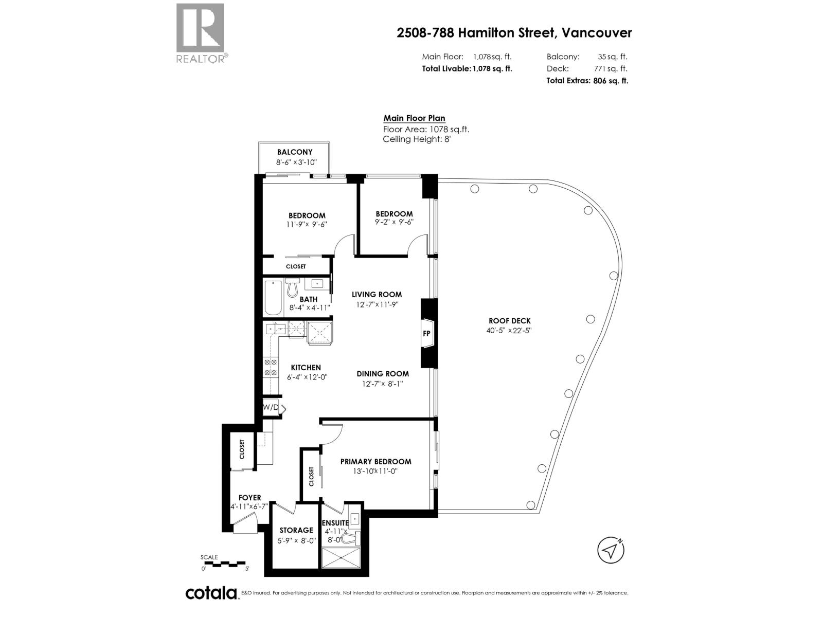 2508 788 Hamilton Street, Vancouver, British Columbia V6B 0E9 - Photo 22 - R3164944