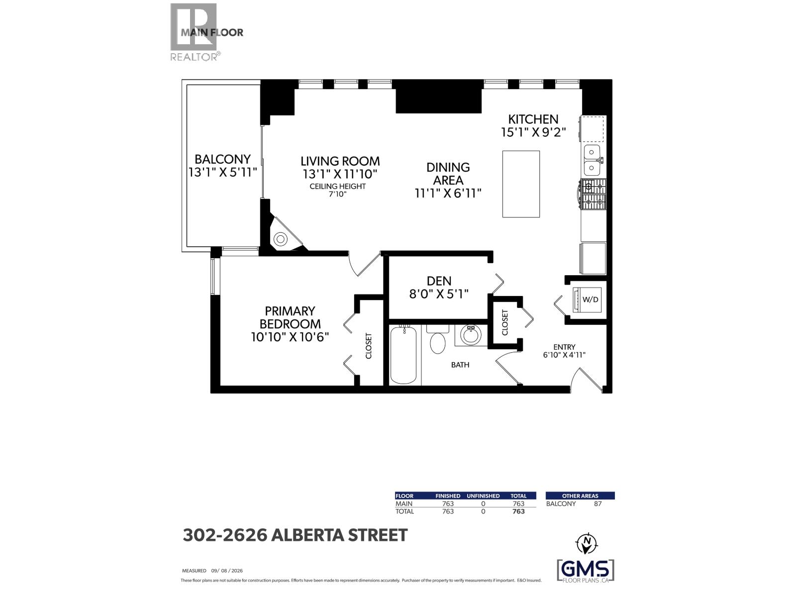 302 2626 Alberta Street, Vancouver, British Columbia  V5Y 3L4 - Photo 23 - R3165016