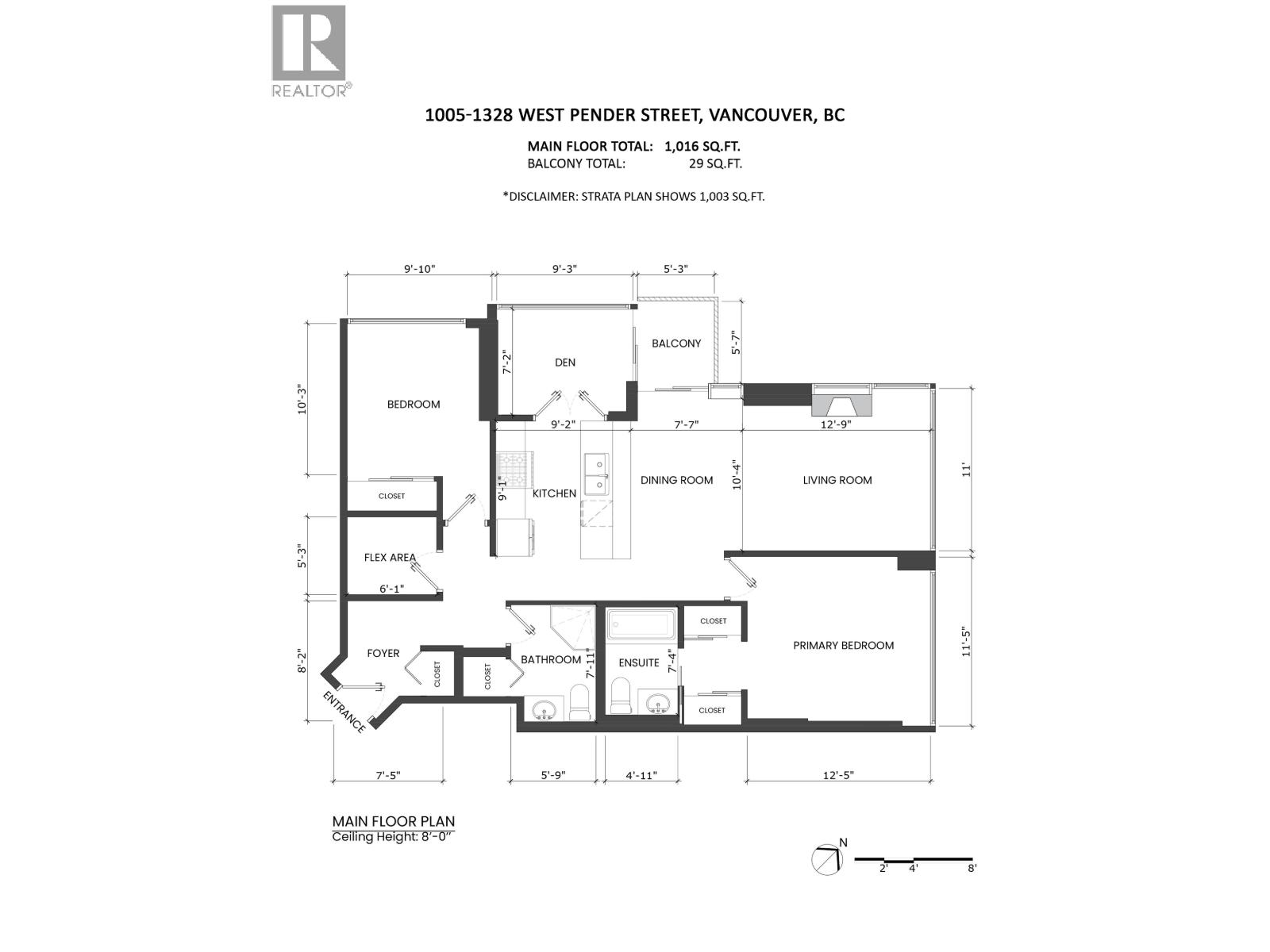 1005 1328 W Pender Street, Vancouver, British Columbia  V6E 4T1 - Photo 14 - R3165035