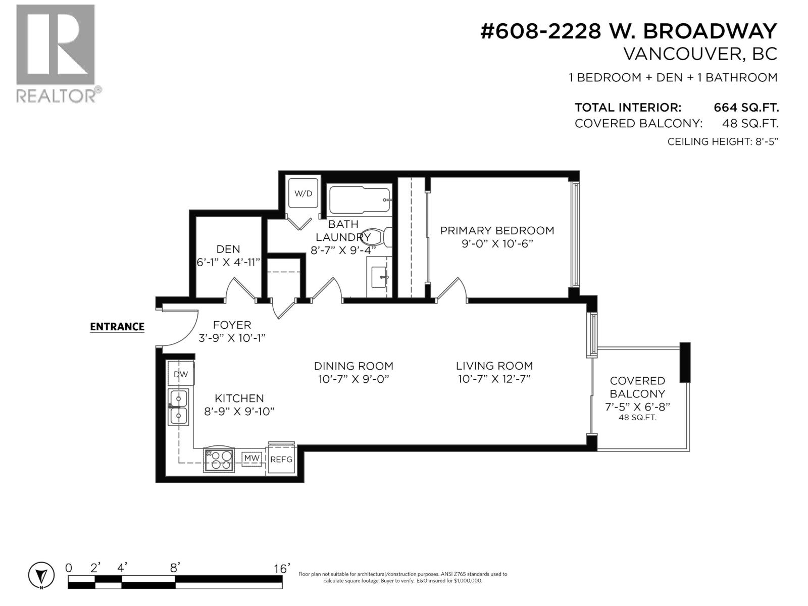 608 2228 W Broadway, Vancouver, British Columbia  V6K 0B1 - Photo 27 - R3165122