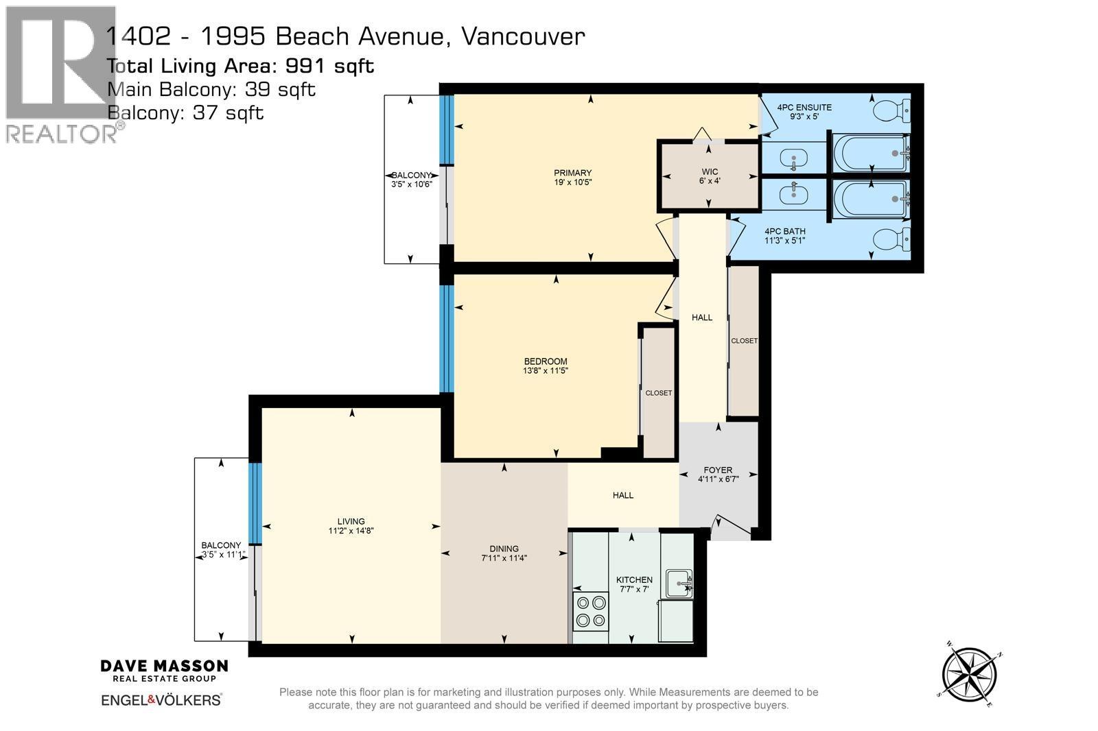 1402 1995 Beach Avenue, Vancouver, British Columbia  V6G 2Y3 - Photo 30 - R3165229