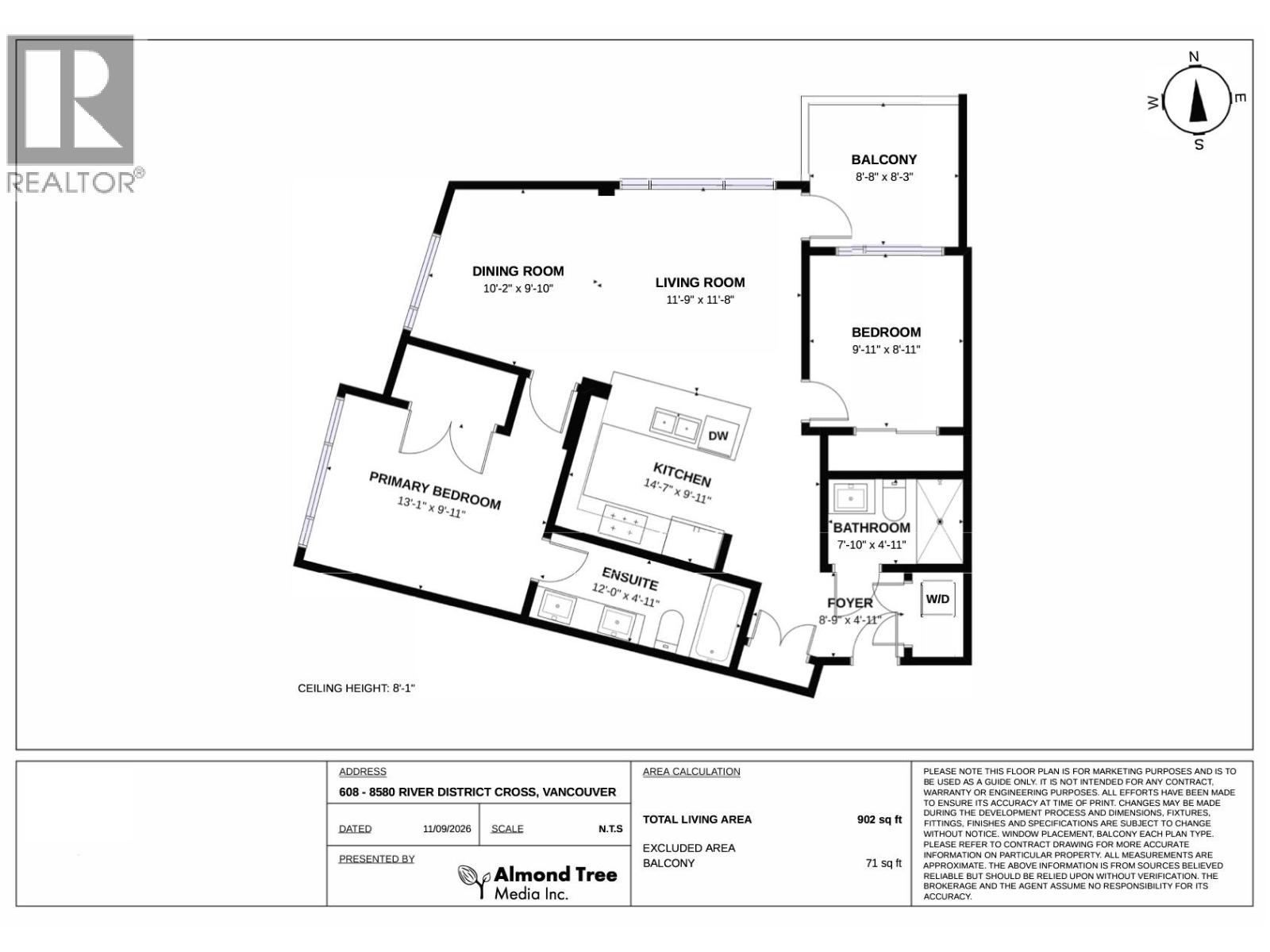 608 8580 River District Crossing, Vancouver, British Columbia  V5S 0B9 - Photo 32 - R3165266