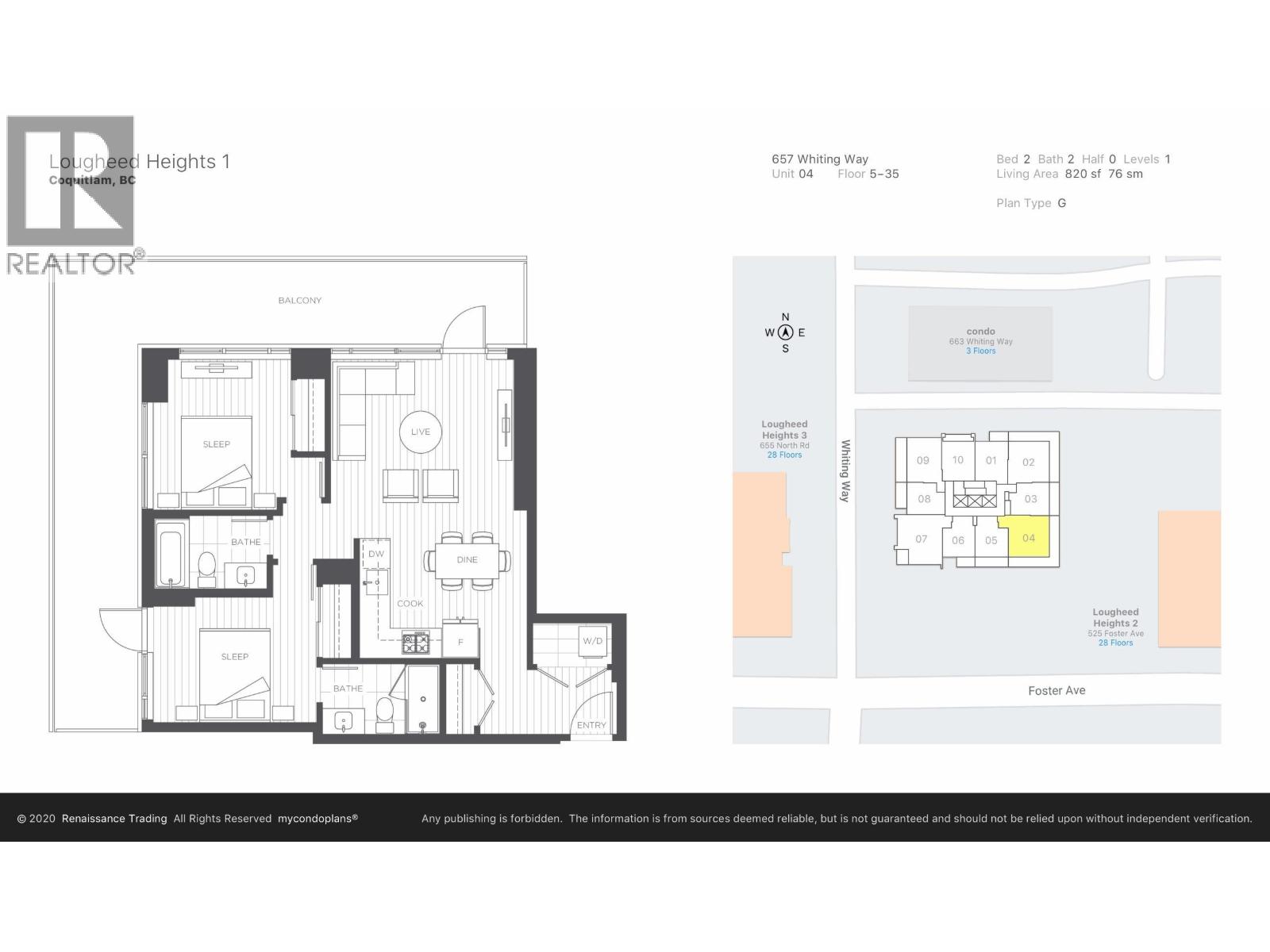 3504 657 Whiting Way, Coquitlam, British Columbia  V3J 0J6 - Photo 36 - R3165351