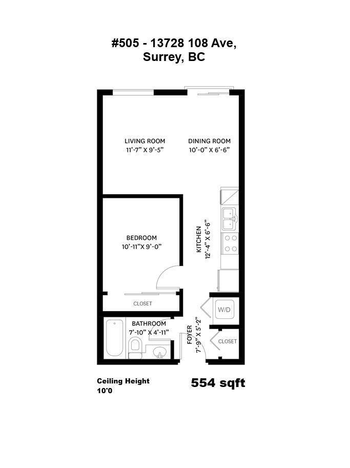 505 13728 108 Avenue, Surrey, British Columbia  V3T 0G2 - Photo 2 - R3165341