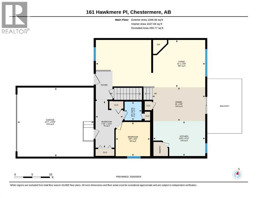 161 Hawkmere Place, Chestermere, Alberta  T1X 0C6 - Photo 6 - A2340093