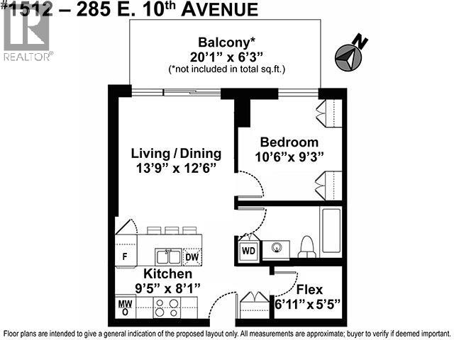 1512 285 E 10th Avenue, Vancouver, British Columbia  V5T 0H6 - Photo 2 - R3165498