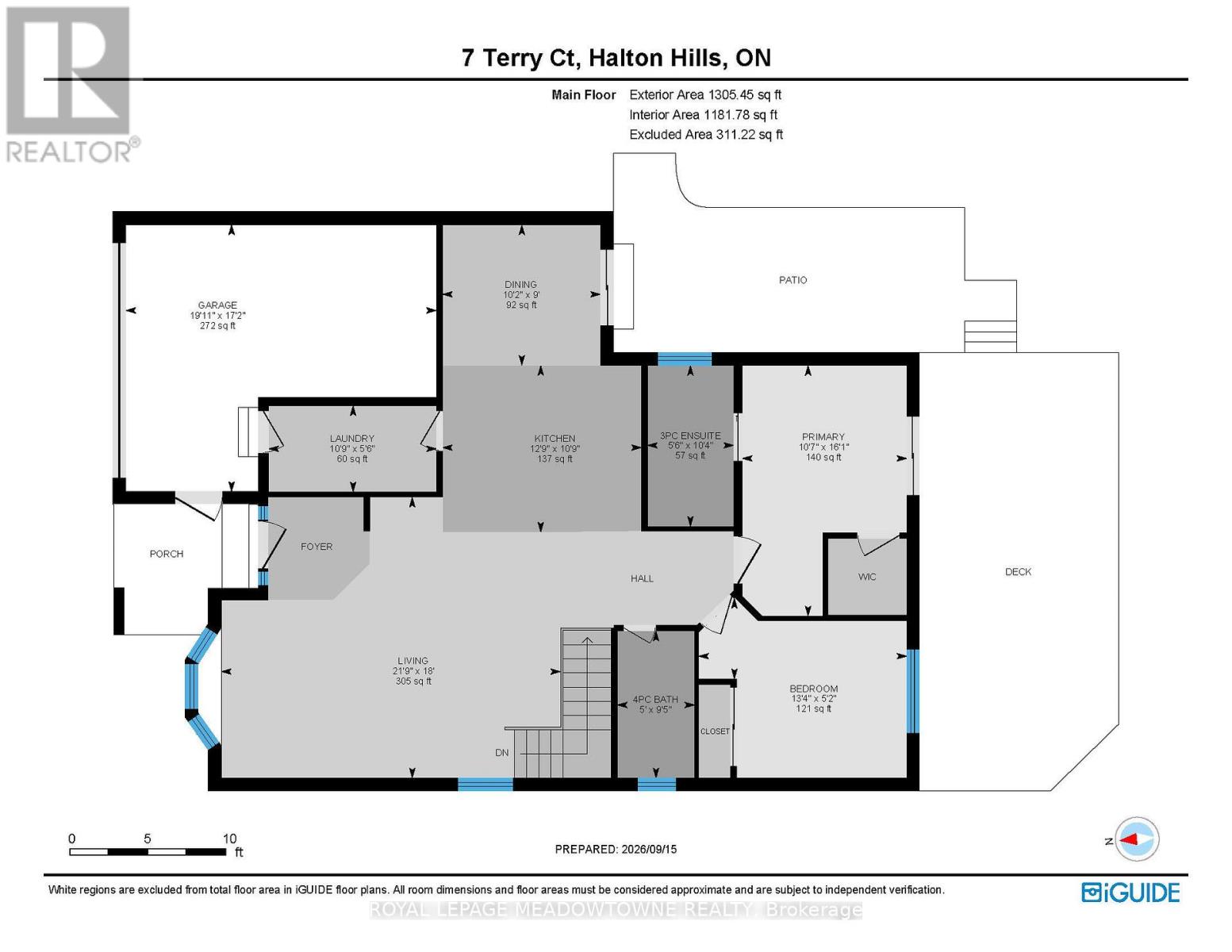7 Terry Court, Halton Hills, Ontario  L7G 1P4 - Photo 29 - W13784890