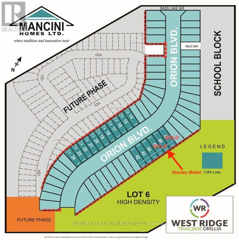 Lot 43 Orion Boulevard, Orillia, Ontario  L3V 6H2 - Photo 3 - S13785084
