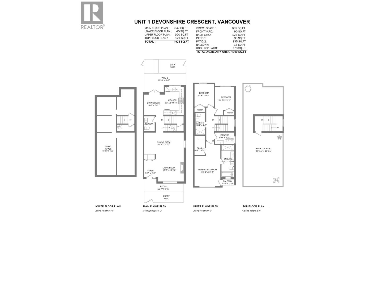 1 1491 Devonshire Crescent, Vancouver, British Columbia  V6H 2G5 - Photo 40 - R3164142