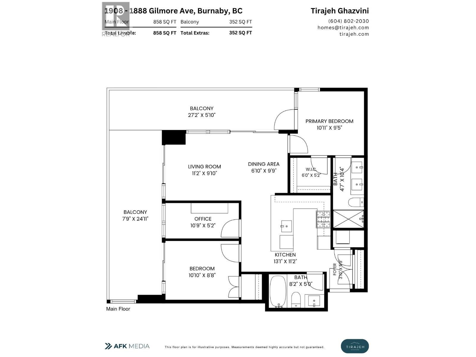 1908 1888 Gilmore Avenue, Burnaby, British Columbia  V5C 0L2 - Photo 36 - R3165738
