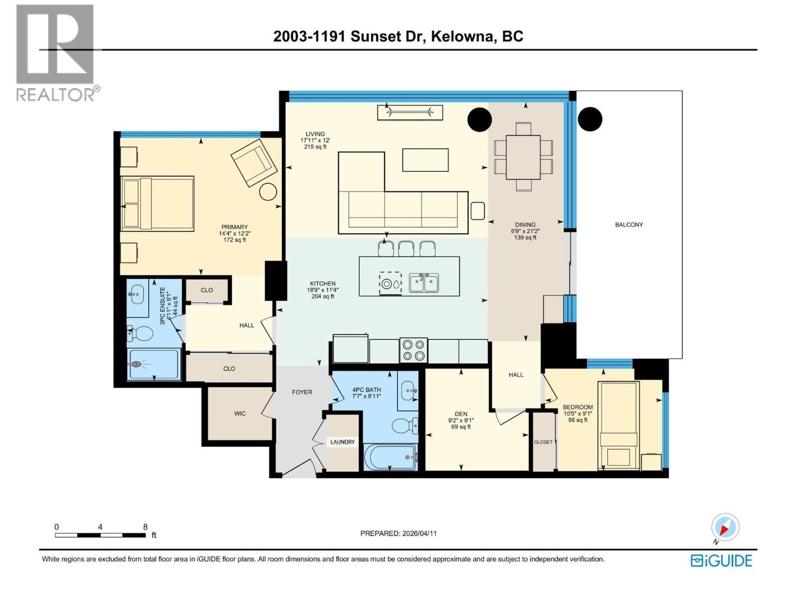 1191 Sunset Drive Unit# 2003, Kelowna, British Columbia  V1Y 0J4 - Photo 49 - 10400885
