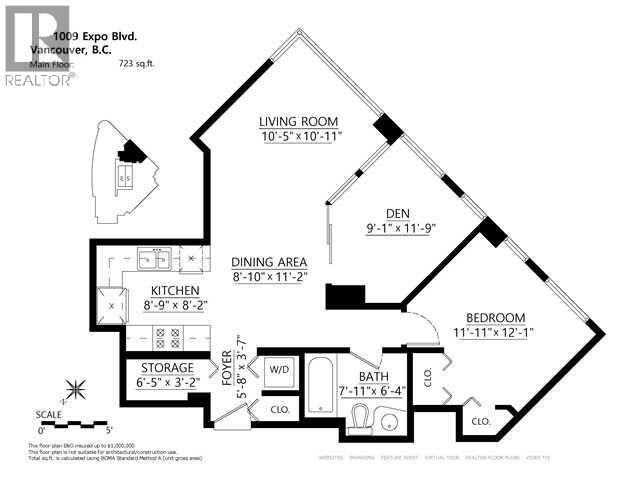 802 1009 Expo Boulevard, Vancouver, British Columbia  V6Z 2V9 - Photo 13 - R3165958