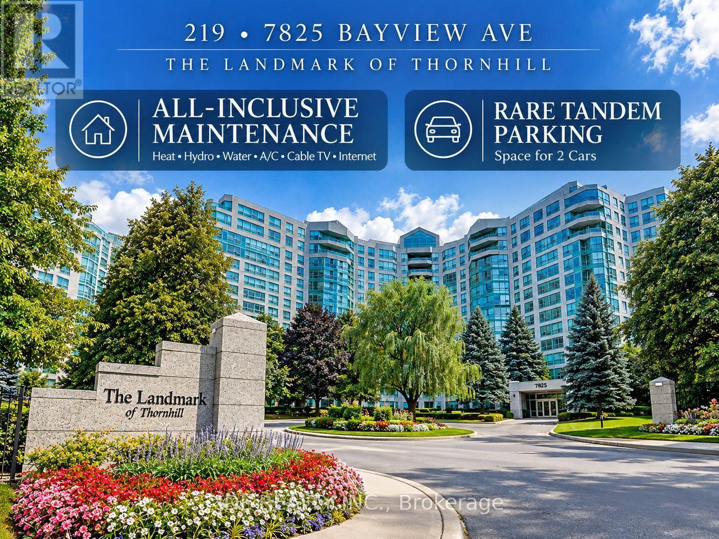 219 - 7825 BAYVIEW AVENUE, Markham, Ontario