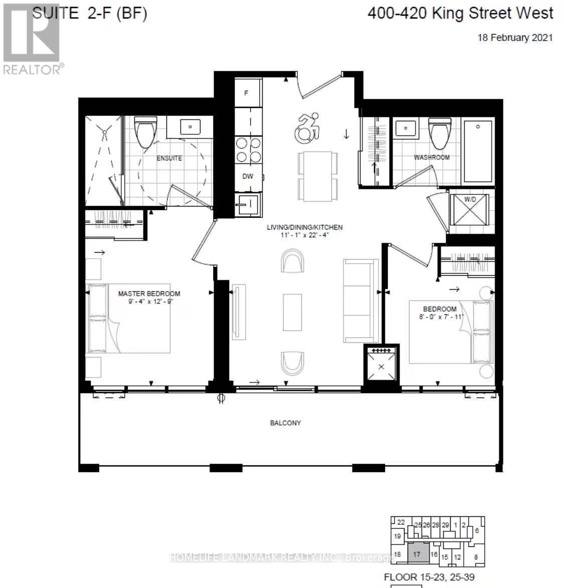 2617 - 400 King Street W, Toronto (Waterfront Communities), Ontario  M5V 0X8 - Photo 16 - C13789012