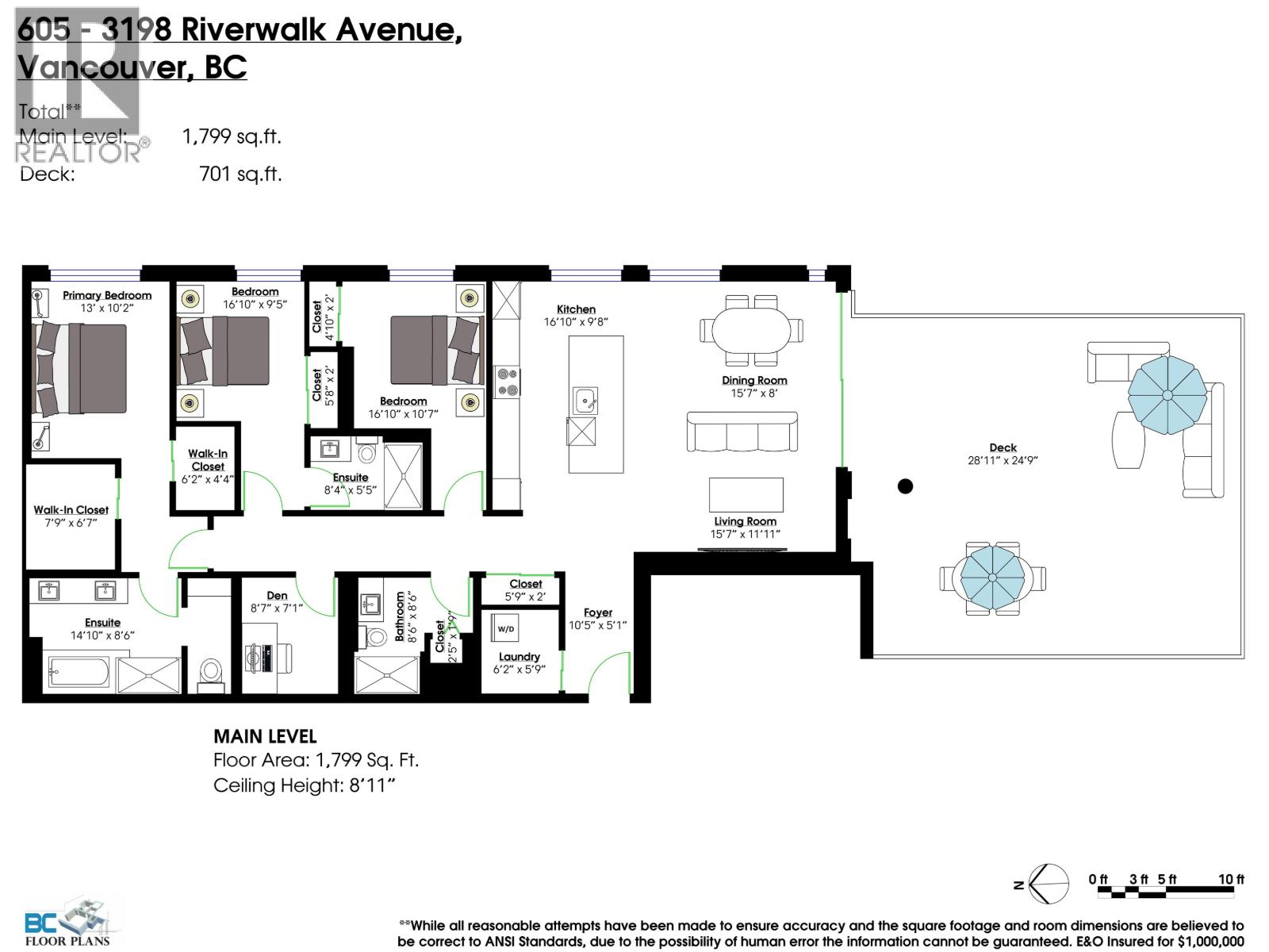 605 3198 Riverwalk Avenue, Vancouver, British Columbia  V5S 0E8 - Photo 28 - R3165862