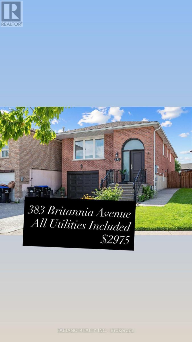 MAIN - 383 BRITANNIA AVENUE, Bradford West Gwillimbury, Ontario