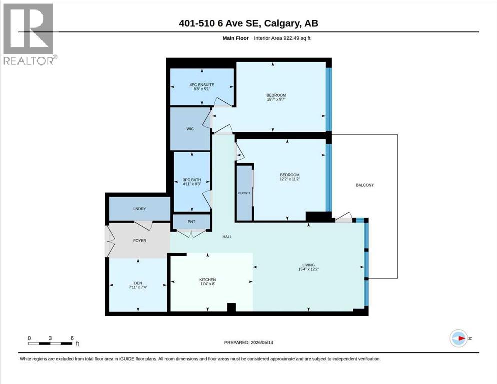 401, 510 6 Avenue Se, Calgary, Alberta  T2G 1L7 - Photo 24 - A2310902