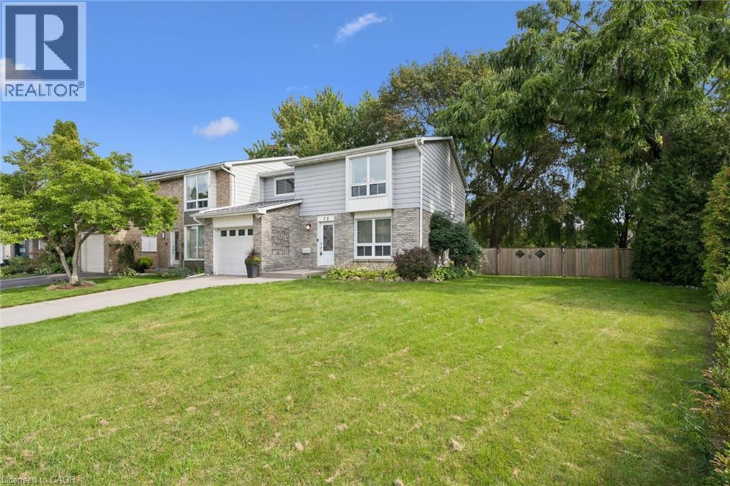 72 GLEN AVON Crescent, Kitchener, Ontario