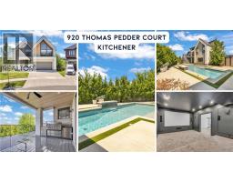920 THOMAS PEDDER Court, kitchener, Ontario