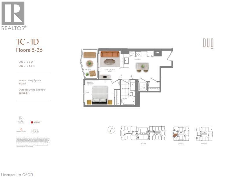 25 Wellington Street S Unit# 3204, Kitchener, Ontario  N2G 0G5 - Photo 6 - 40863765