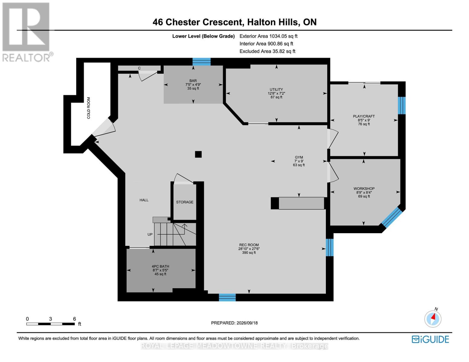 46 Chester Crescent, Halton Hills, Ontario  L7G 5W5 - Photo 44 - W13801620
