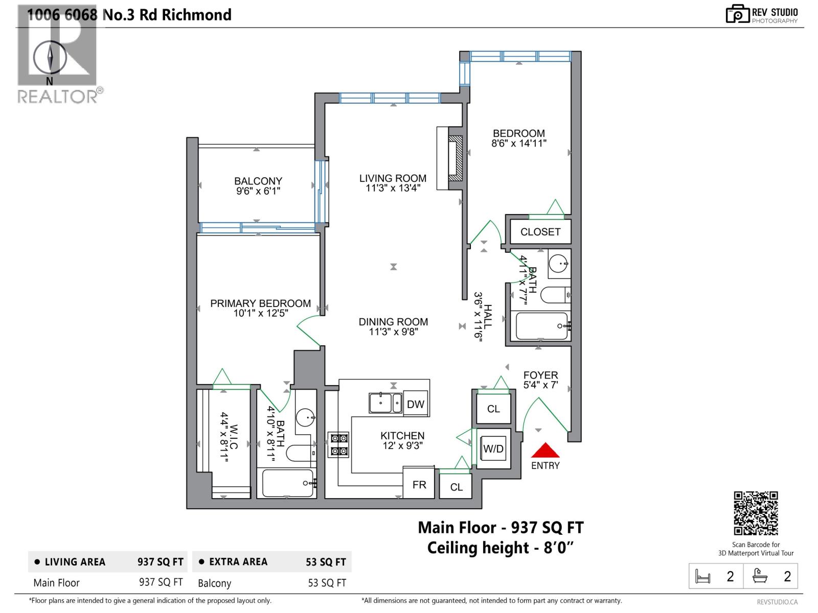 1006 6068 No. 3 Road, Richmond, British Columbia  V6Y 4M7 - Photo 2 - R3164984
