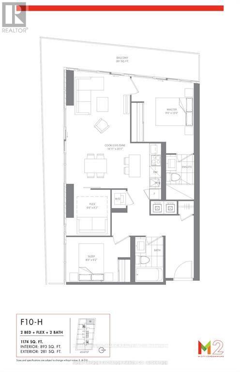 2304 - 3883 Quartz Road, Mississauga, Ontario  L5B 0M4 - Photo 3 - W13729948