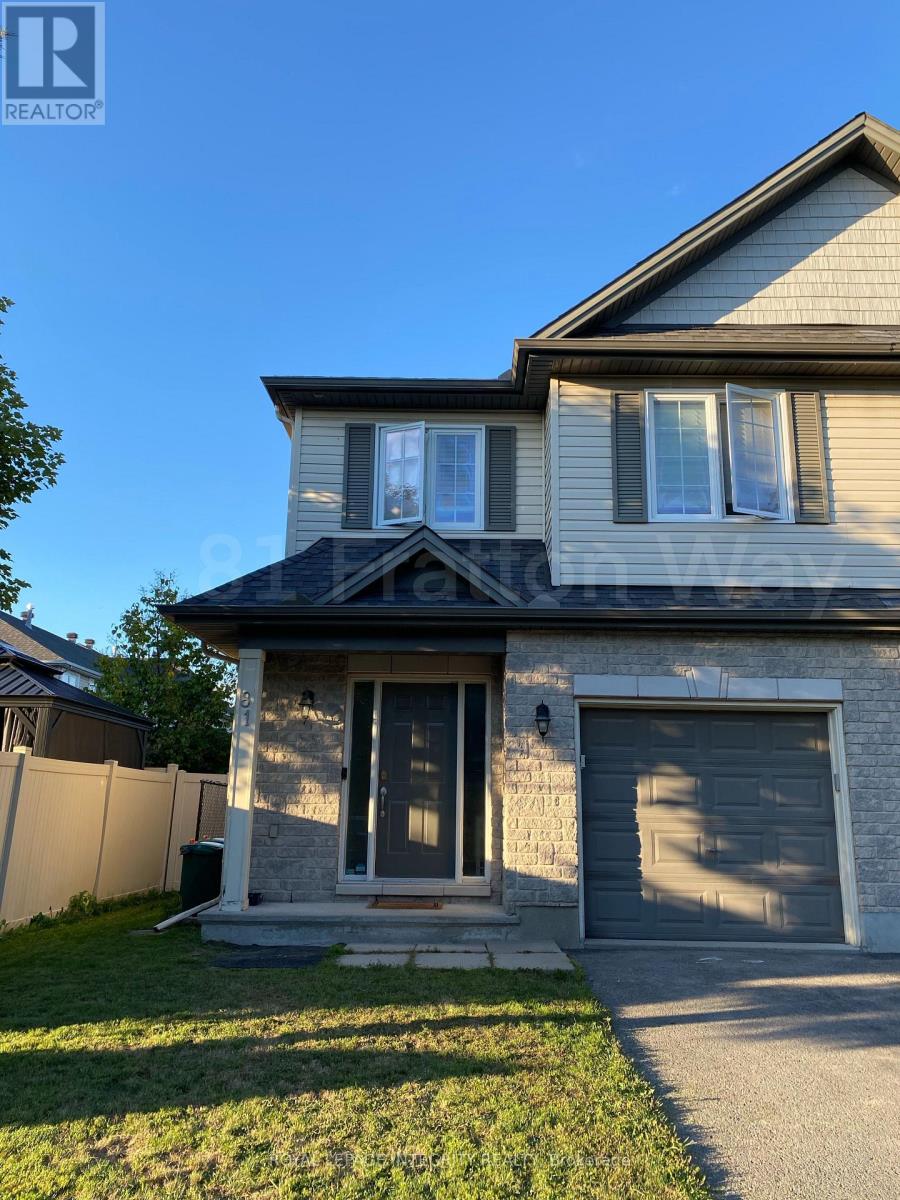 81 FRATTON WAY, Ottawa, Ontario