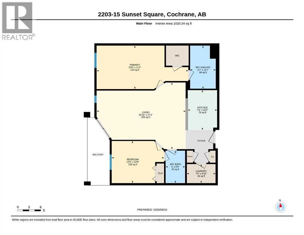 2203, 15 Sunset Square, Cochrane, Alberta  T4C 0E7 - Photo 23 - A2341928