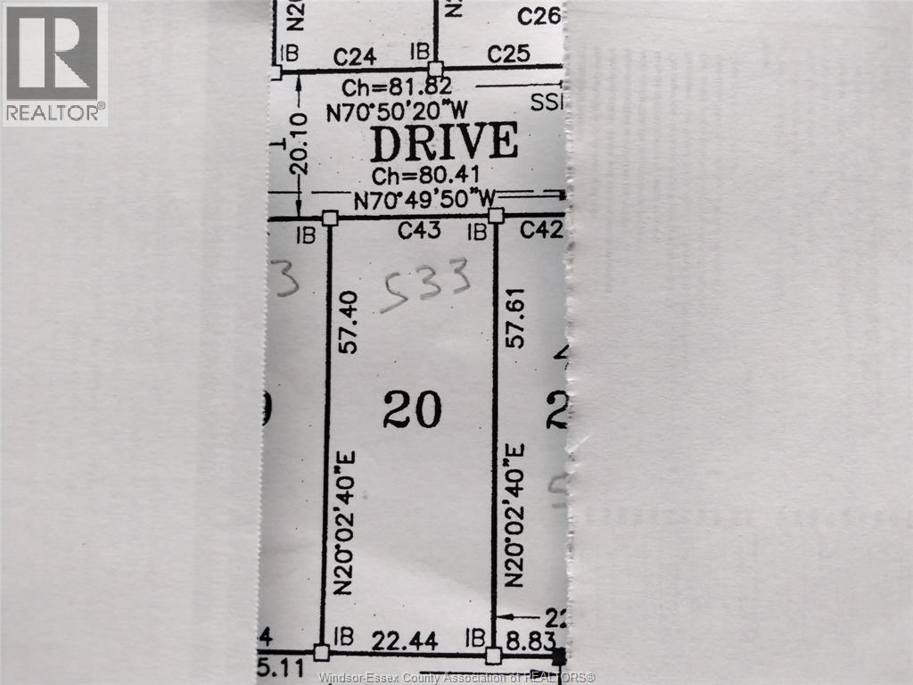 V/l Pallies Unit# Lot 20, Lasalle, Ontario  N9J 0E7 - Photo 1 - 26022326
