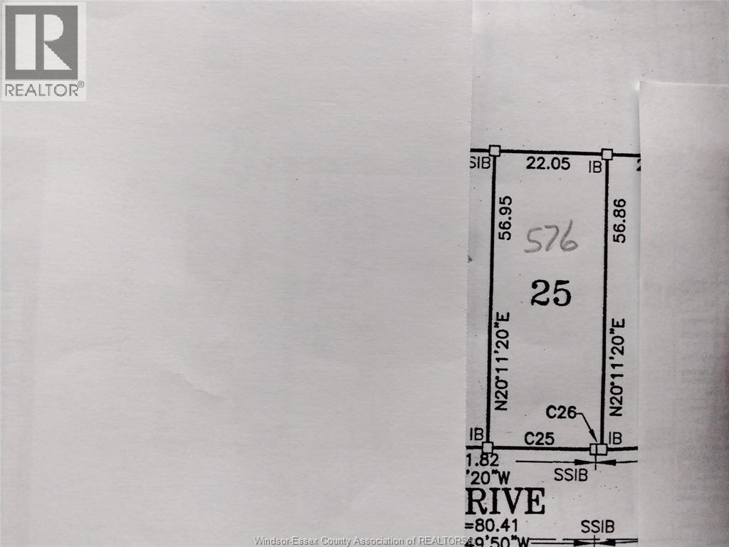 V/L PALLIES Unit# LOT 25, LaSalle, Ontario