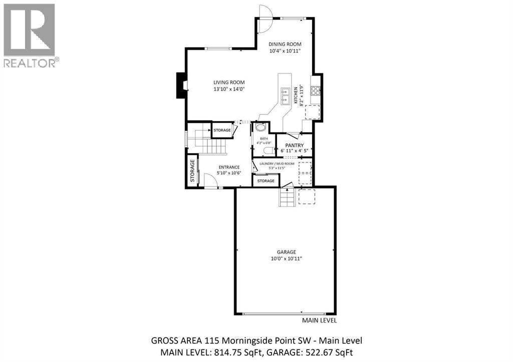 115 Morningside Point SW, Airdrie, Alberta  T4B 3M3 - Photo 8 - A2345939